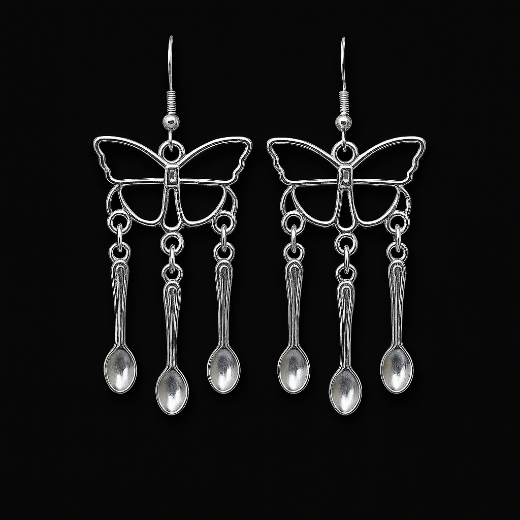 Fly Fly Away Spoonie Earrings