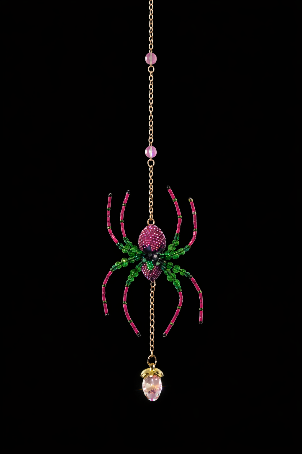 Strawberry Spider Suncatcher