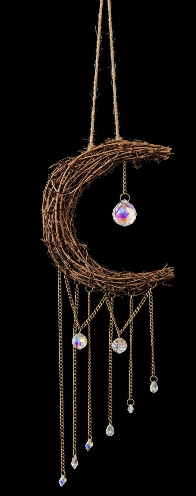 Grapevine Moon Suncatcher