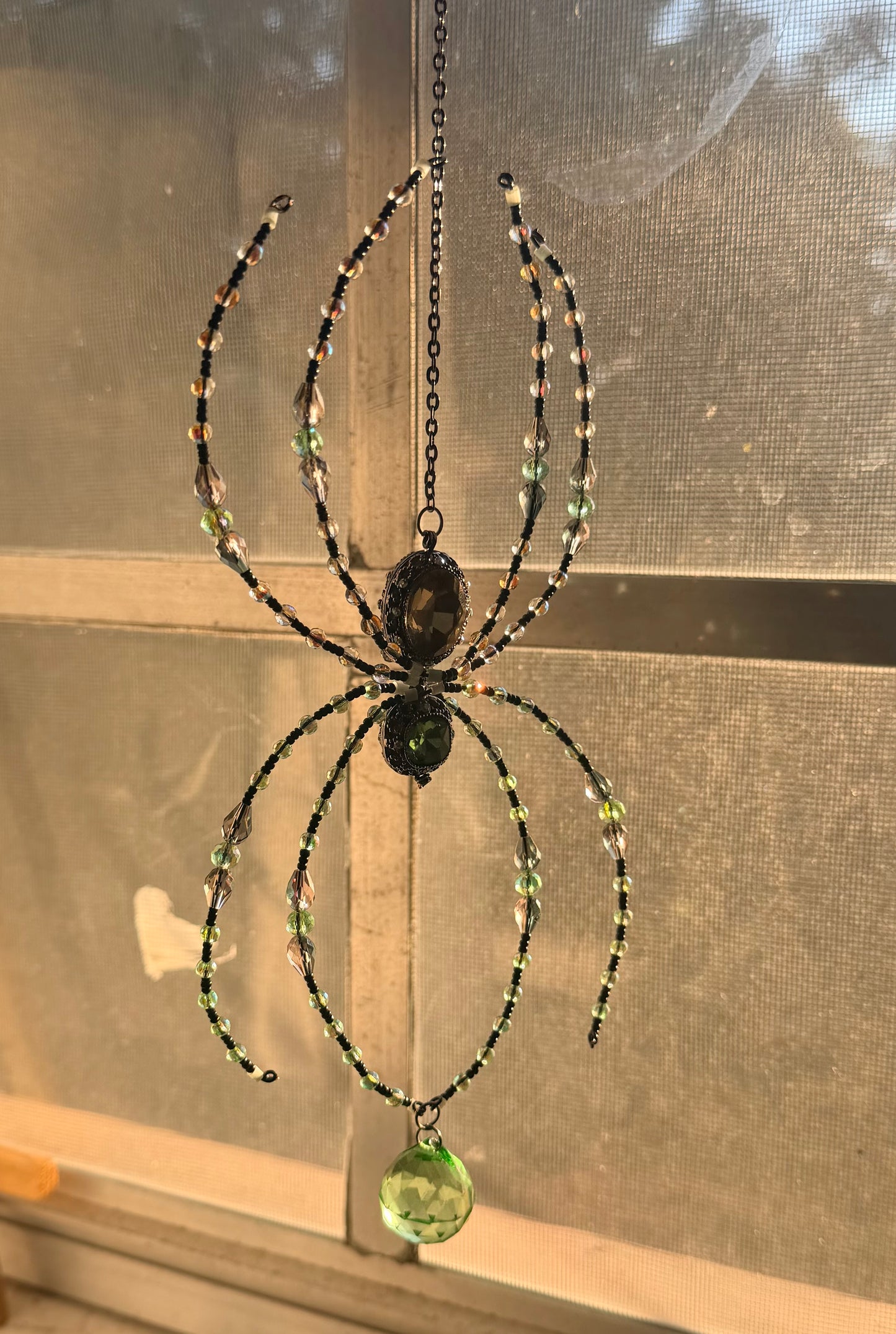 Black Widow Spider Suncatcher