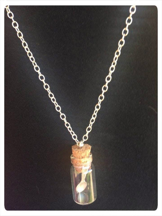 In Case of Emergency Spoon Necklace