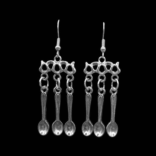 Dragon's Dance Spoonie Earrings