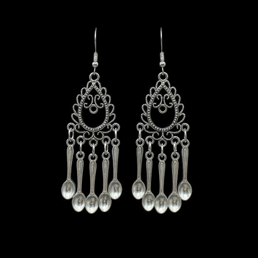 Delicate Curves Spoonie Earrings