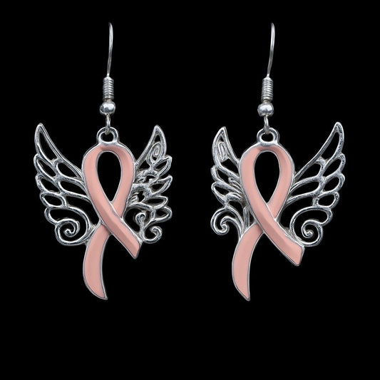 Winged Hope Spoonie Earrings