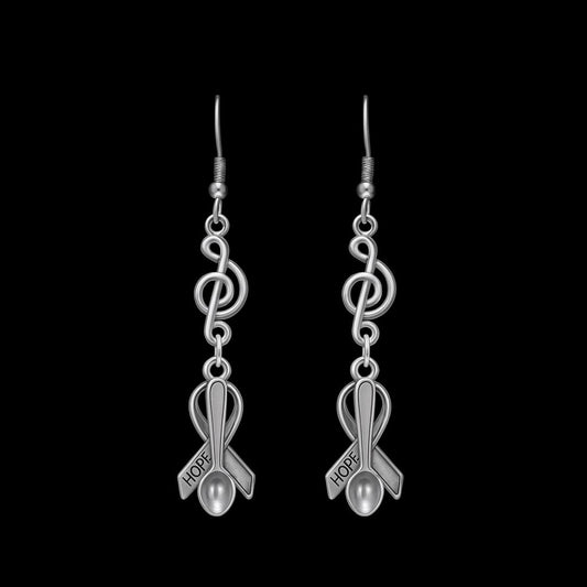 Melody of Hope Spoonie Earrings